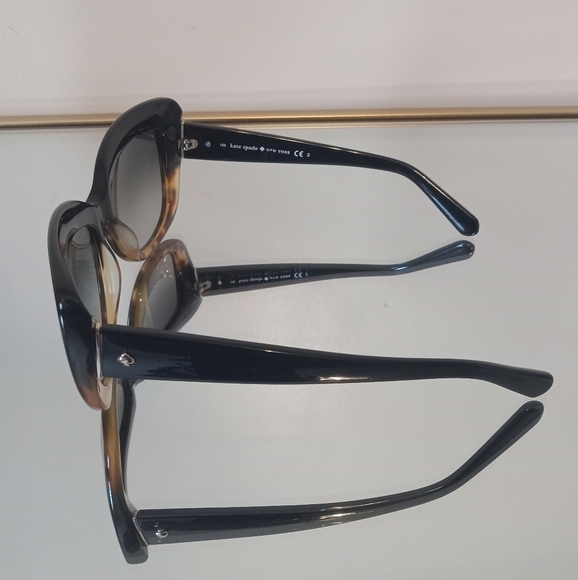 Kate Spade URSULA/S Brown and Black Cateye  Sunglasses - Picture 4 of 10